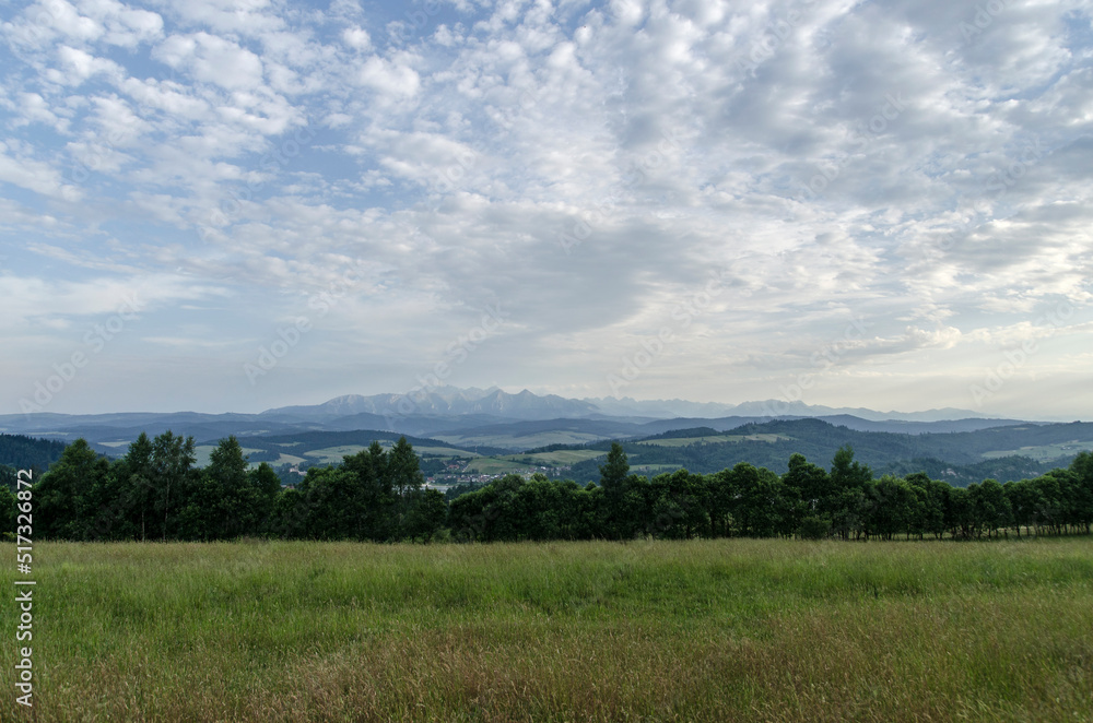 Tatry panorama 