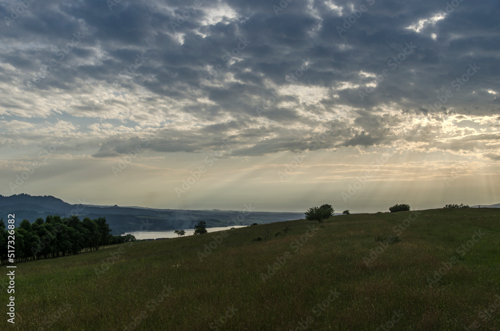 Obraz premium Zachód słońca Podhale 