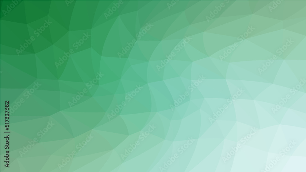 Green polygon pattern. Low poly design
Green polygon pattern. Low poly design