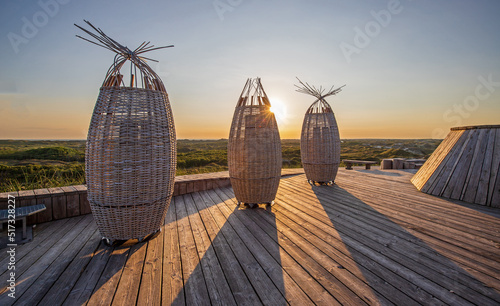 Norderney Aussichtsdüne Sonnenaufgang