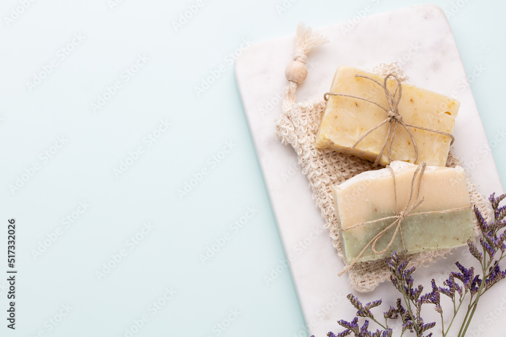 Handmade natural soap with herbal. Handmade natural soap with herbal.
