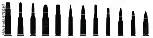 Slika na platnu Bullet icon isolated