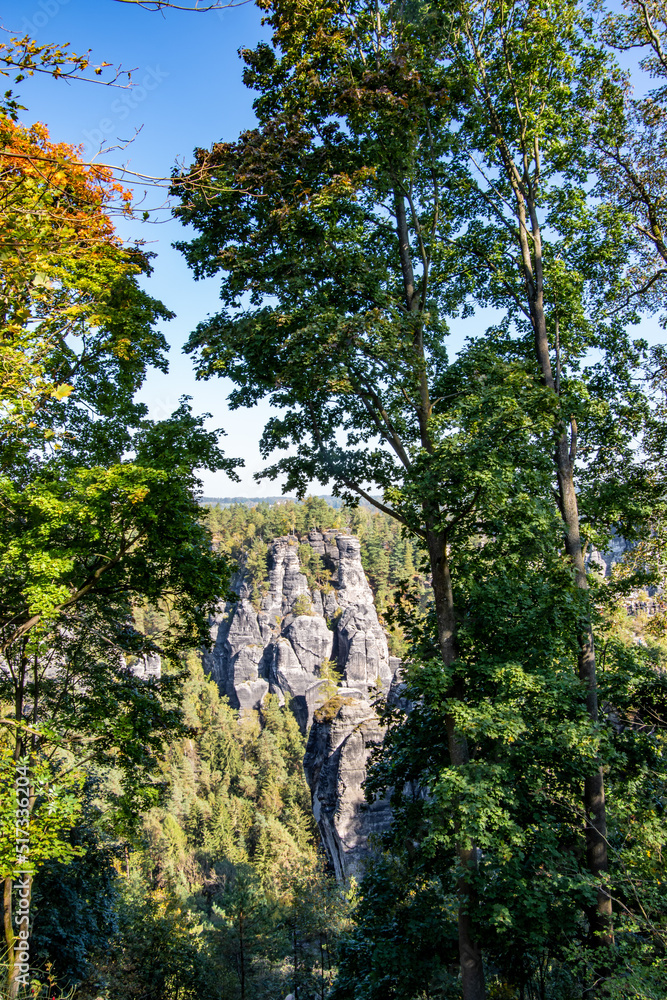 Beautiful day in the national park of Saxon Switzerland, near Dresden, Germany. Beautiful day in the national park of Saxon Switzerland, near Dresden, Germany.