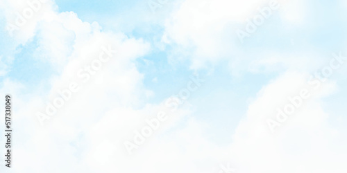 blue sky with clouds