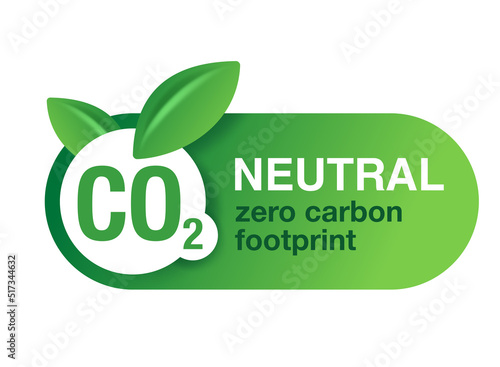 CO2 neutral horizontal badge