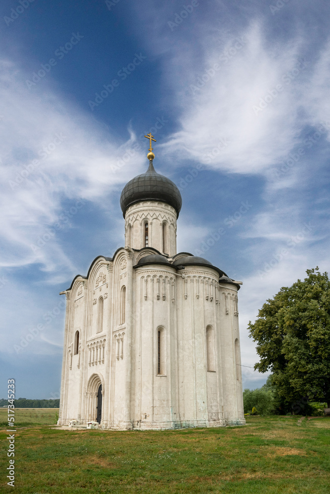 Church of the Intercession on the River Nerl. White Monuments of Vladimir and Suzdal. Church of the Intercession on the River Nerl. White Monuments of Vladimir and Suzdal.