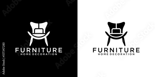 sofa furniture logo design, home furniture