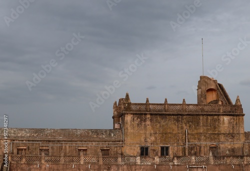 Side view of the fort built by the Dutch at Tharangambadi. photo