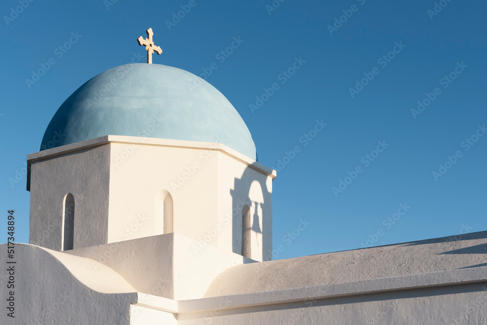 Orthodox Church against blue sky