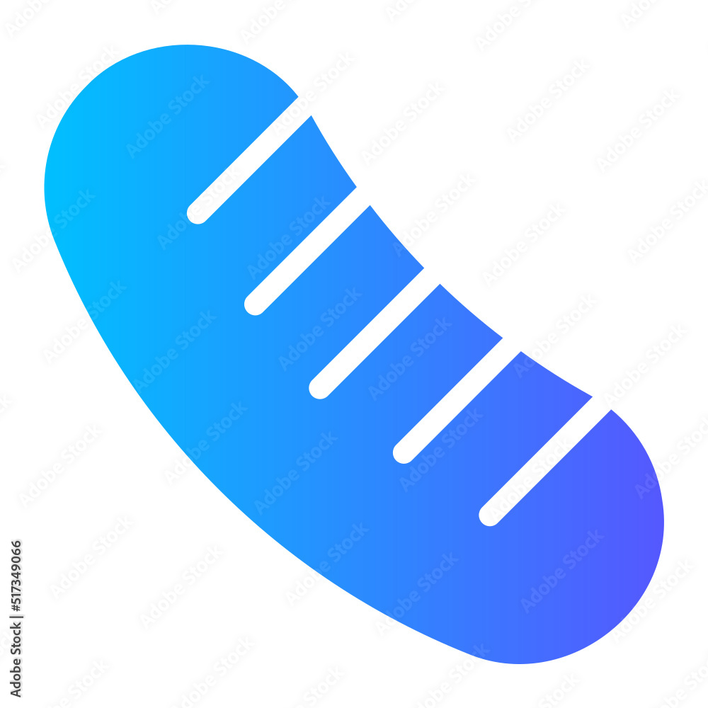 sausage gradient icon