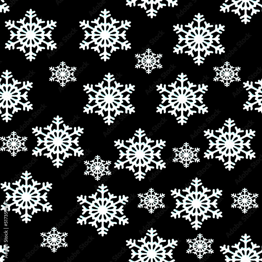 seamless pattern with snowflakes seamless pattern with snowflakes