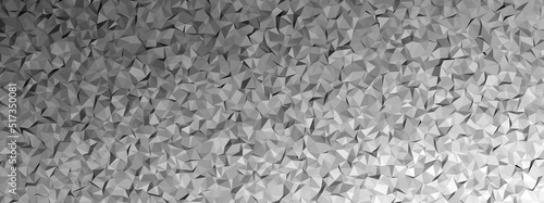 Abstract low poly gray color gradient background stock photo.