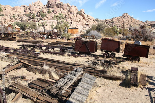 train in the desert
