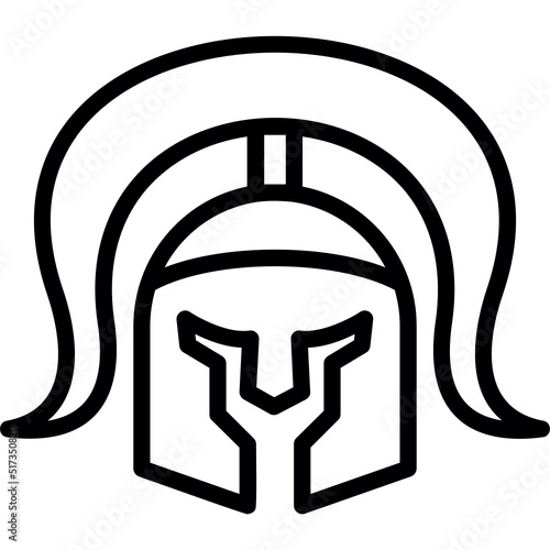 Roman Helmet Icon