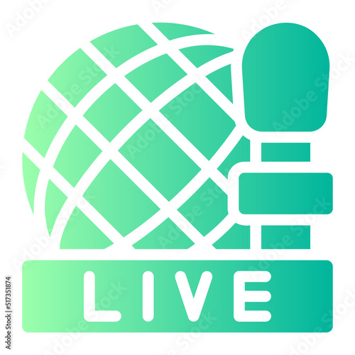 live gradient icon