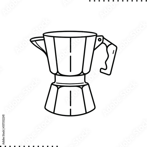 coffee maker geyser in kitchenware, energy drink cooking staff 