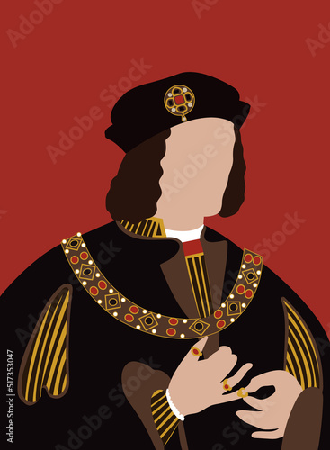Fotografie Richard 3, Richard III - 1452-1483, king of england