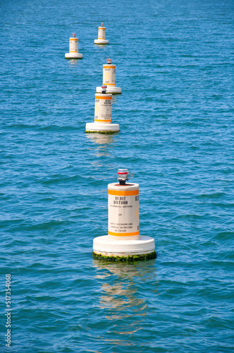 Environmental Sonobuoys on san diego bay California photo