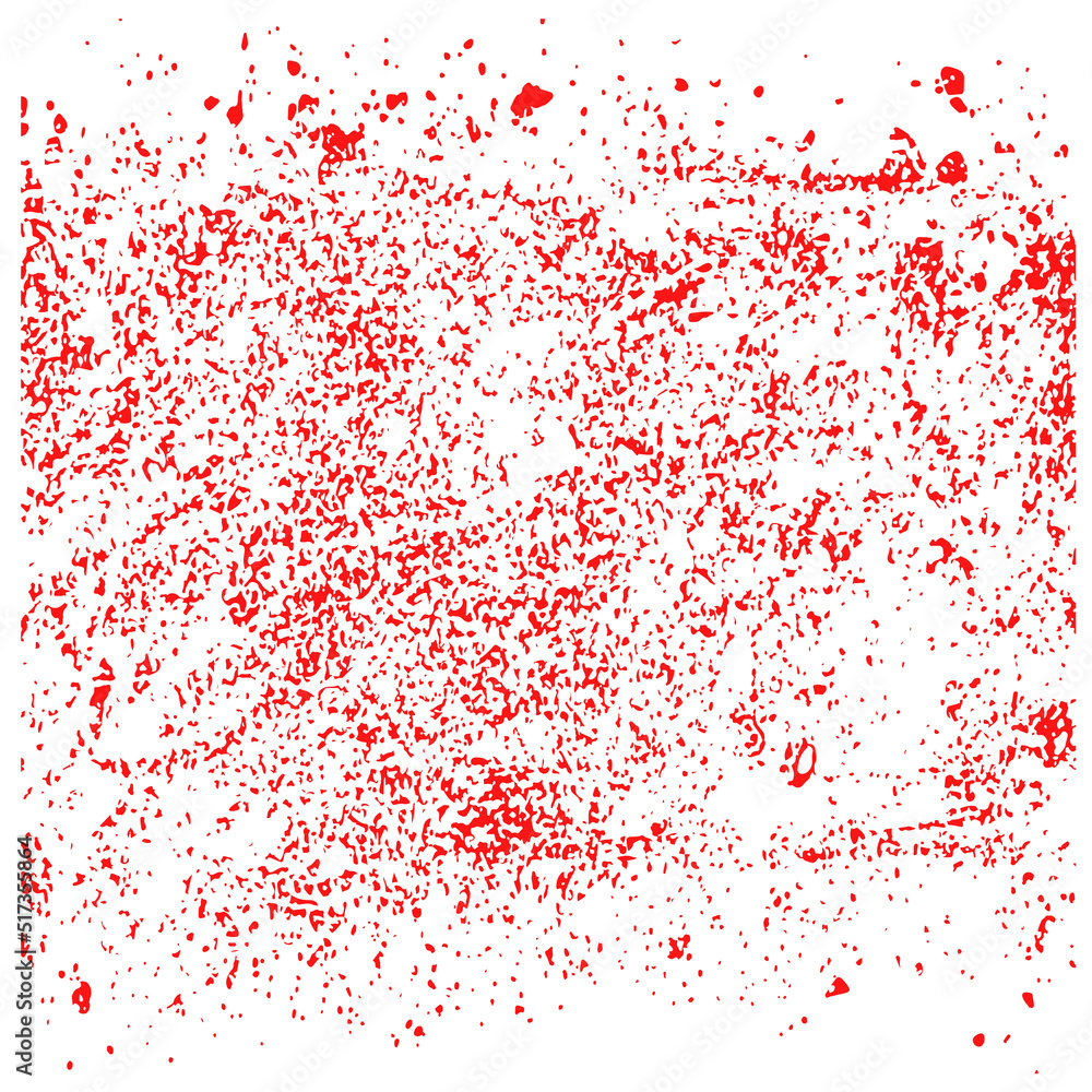 Obraz premium red rust vector isolated on white background