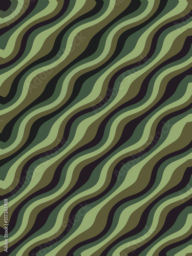 abstract and contemporary digital art camouflage design