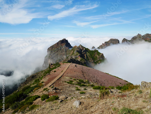 Bergspitzen über den Wolken - Pico do Arieiro - Madeira