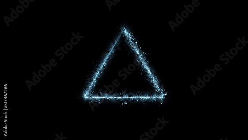 Geometric Minimalistic Background - Rectangle and Square illustration with fire FX for scifi images and texts