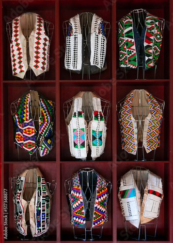 Colourful African Bead Artworks