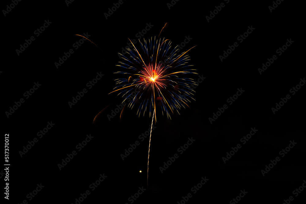 Biarritz Firework Celebration of Bastille Day 2022. Basque Country of France.
Biarritz Firework Celebration of Bastille Day 2022. Basque Country of France.