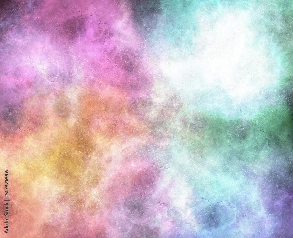 Realistic Space Background with Nebula Star Clouds. Realistic Space Background with Nebula Star Clouds.