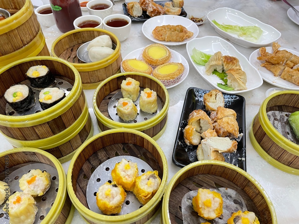 famous steamed hong kong dim sum served in bamboo container famous steamed hong kong dim sum served in bamboo container