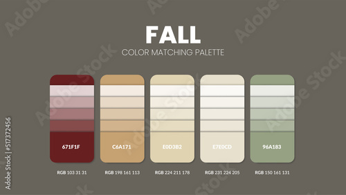 Summer theme color palettes or color schemes are trends combinations and palette guides this year, a table color shades in RGB or HEX. A color swatch for a spring fashion, home, or interior design.