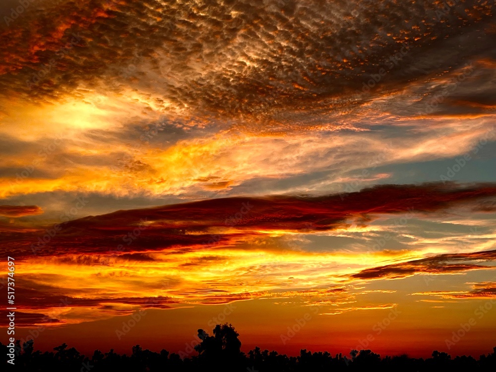 Obraz premium sunset in the sky