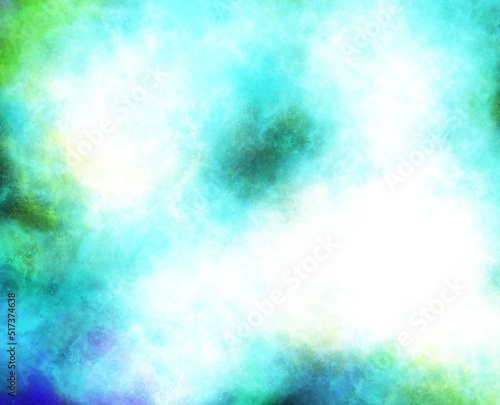 Realistic Space Background with Nebula Star Clouds.