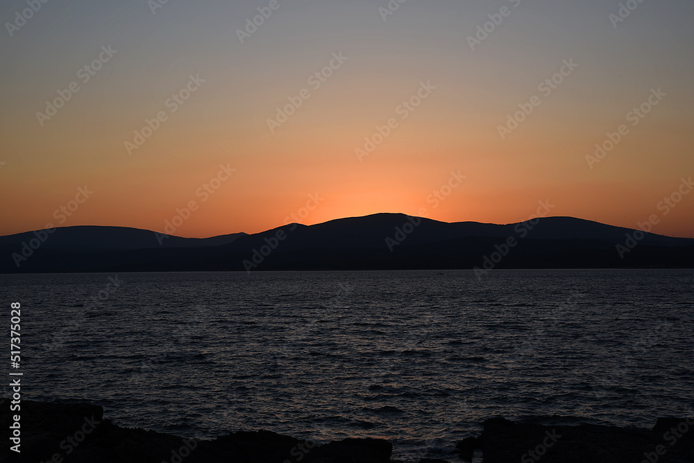 Abend in der türkischen Ägäis Abend in der türkischen Ägäis