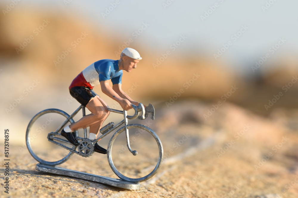 Obraz premium Vélo cyclisme cycliste champion de France