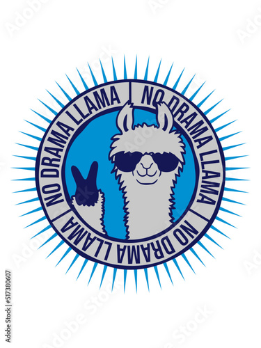 Stempel No Drama Llama 