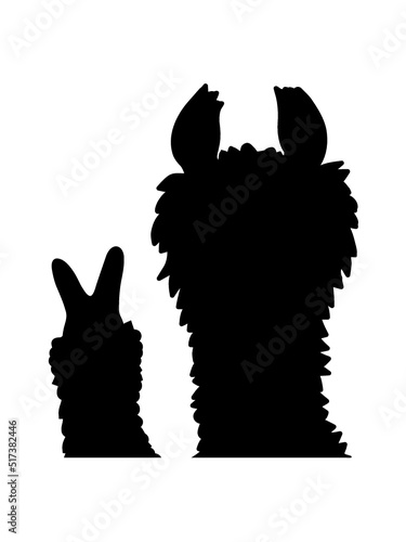 Silhouette No Drama Llama 
