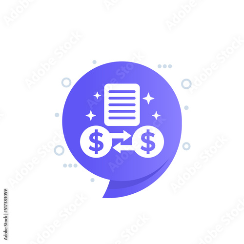transaction info icon for web