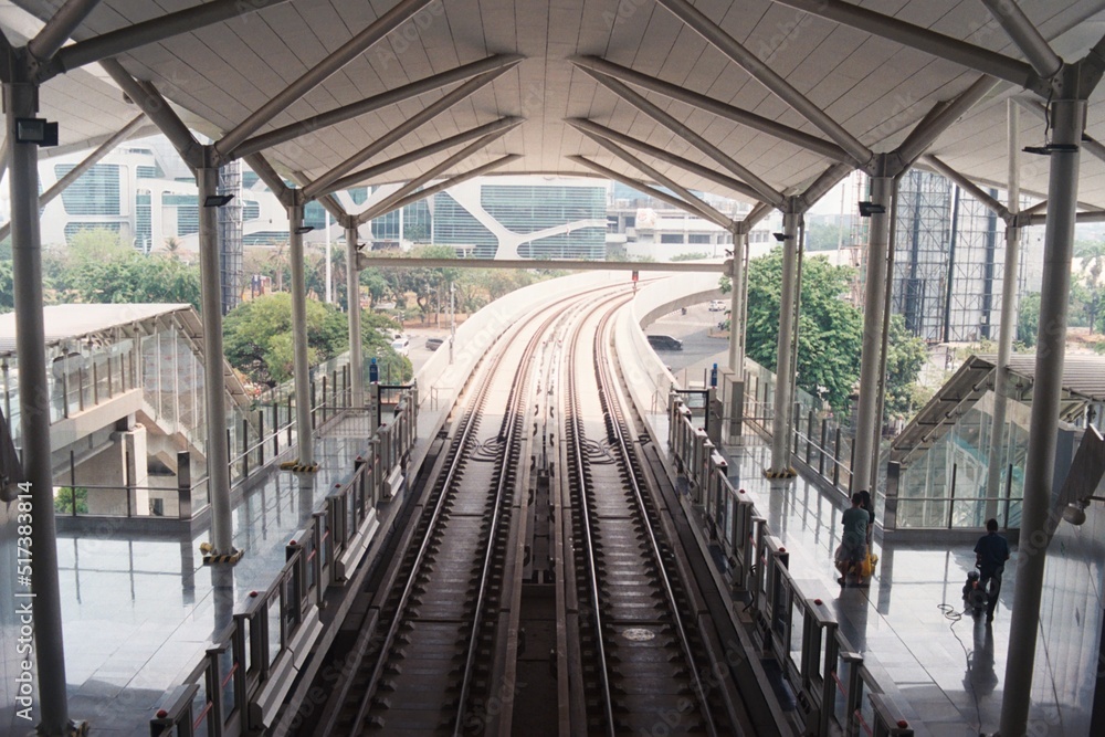 Obraz premium Train Rail