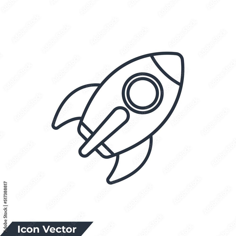 rocket icon logo vector illustration. project start up symbol template for graphic and web design collection rocket icon logo vector illustration. project start up symbol template for graphic and web design collection