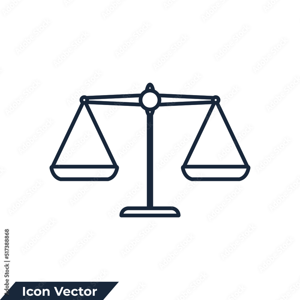 scales icon logo vector illustration. scales of justice symbol template for graphic and web design collection scales icon logo vector illustration. scales of justice symbol template for graphic and web design collection