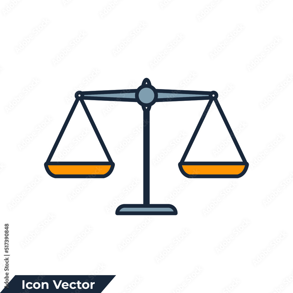 scales icon logo vector illustration. scales of justice symbol template for graphic and web design collection scales icon logo vector illustration. scales of justice symbol template for graphic and web design collection