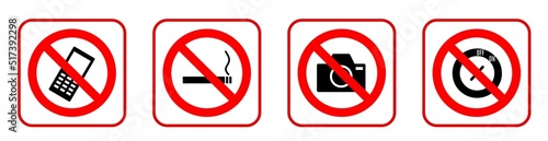 Warning sign for gas and petroleum industrial.Hazard prevention sign form any accumulate accident.Do not smoking, mobile phone, take picture, and turn off machine