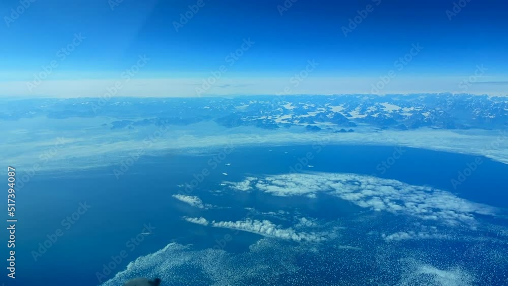 A time lapse taken over southern Greenland during the summer. A time lapse taken over southern Greenland during the summer.