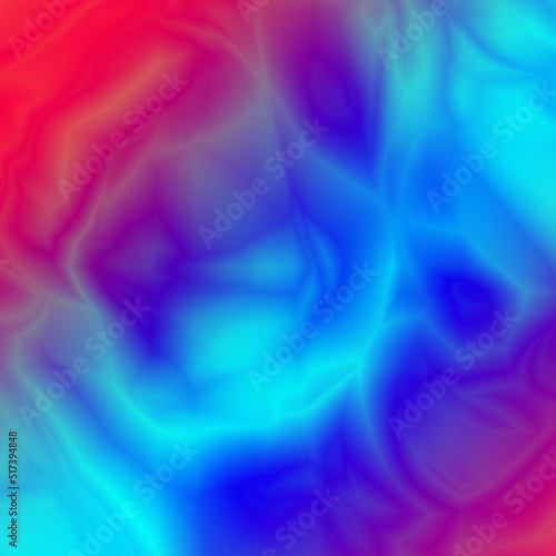 Wallpaper Mural Vibrant Abstract Gradient Background in Red, Purple and Blue Tones, Digital illustration Art Texture Torontodigital.ca