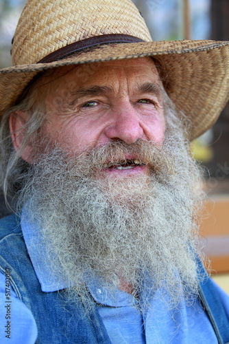 portrait of a senior person