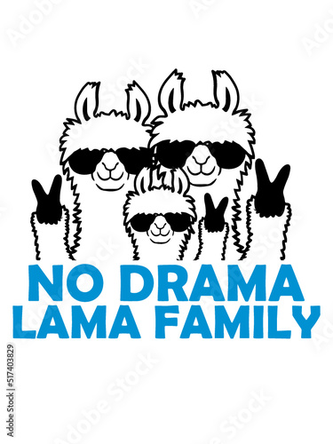 Eltern No Drama Llama 