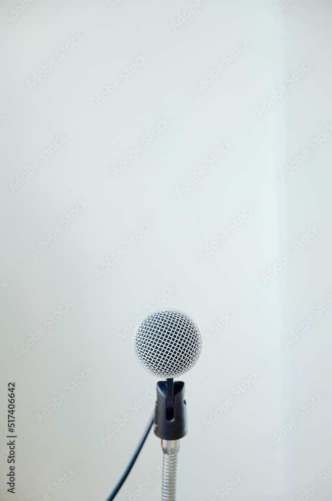 Fototapeta premium microphone karaoke machine.