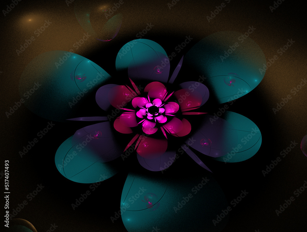 Fototapeta premium Imaginatory fractal abstract background Image