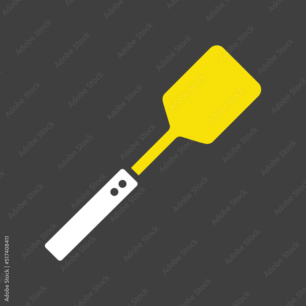 Kitchen spatula vector icon. Kitchen appliances
